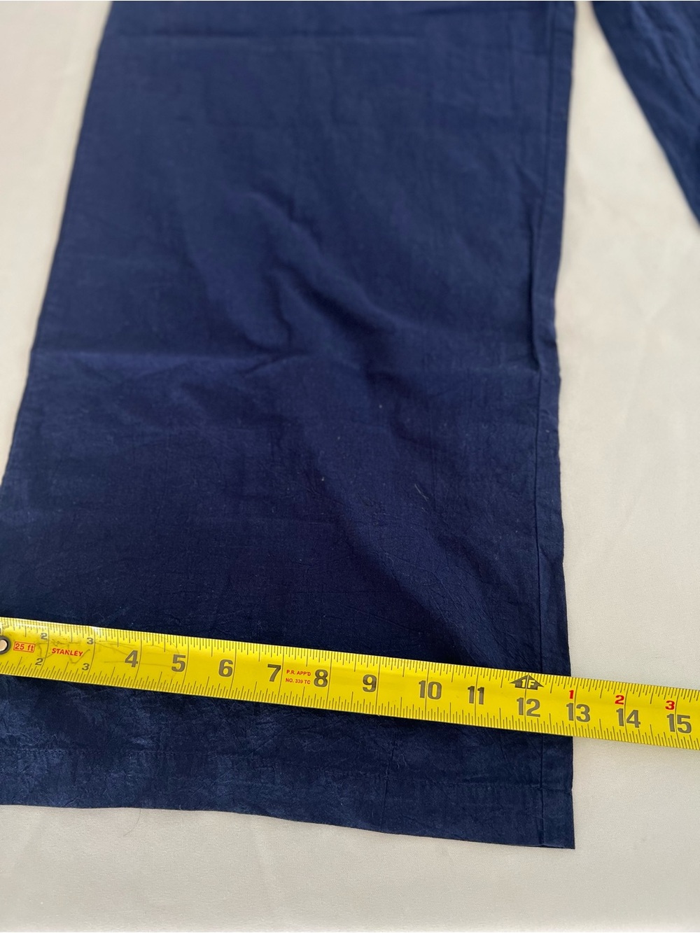Tommy Bahama Navy Drawstring Wide-Leg Pants 100% cotton - Picture 10 of 10